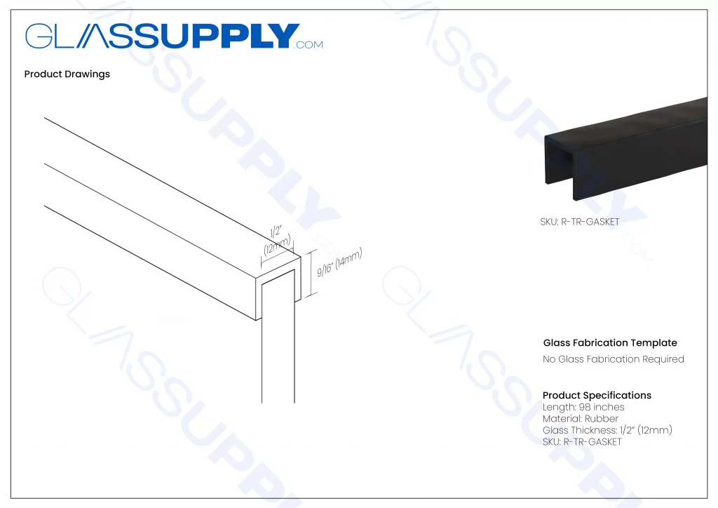 Top Rail Gasket