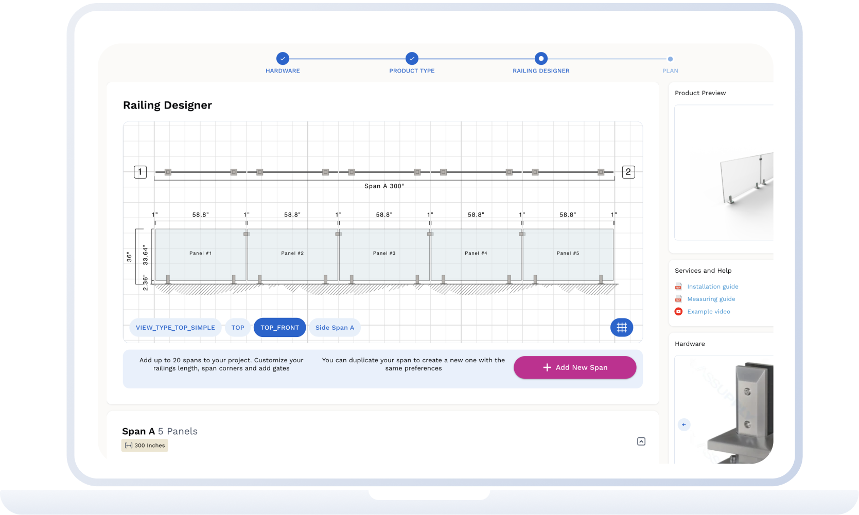 Railing Planner