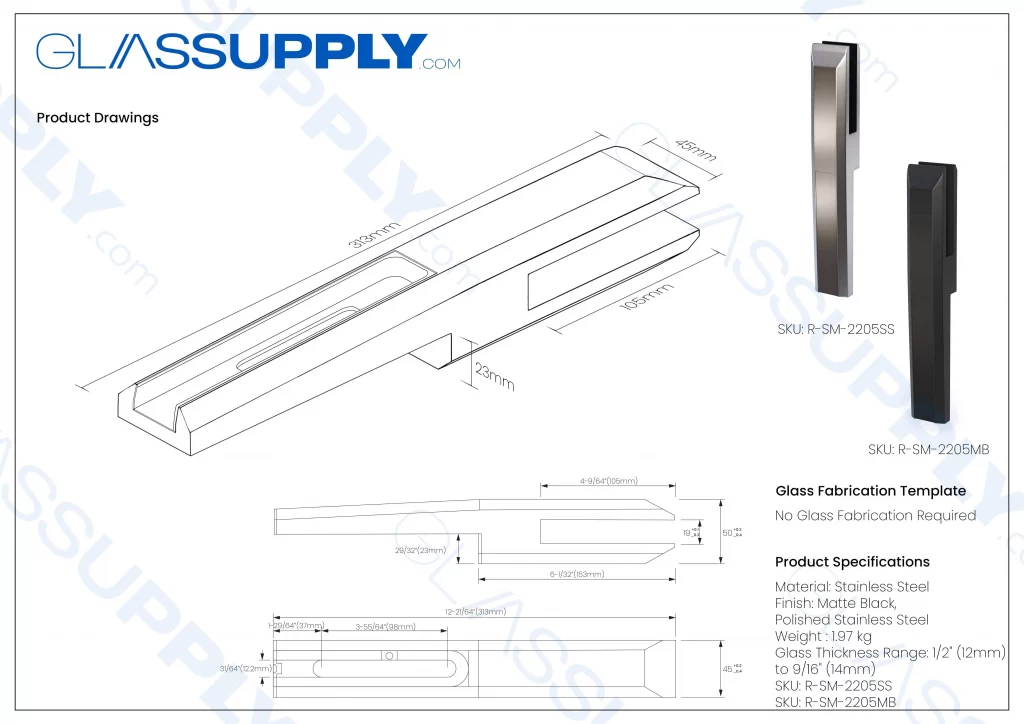 GS 2205 Duplex Stainless-Steel Side Mounted Spigots